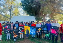 লস অ্যাঞ্জেলসে বর্ণিল আয়োজনে নববর্ষ উদযাপন